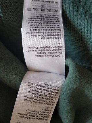 Sudadera Lacoste con Capucha - Nueva con Etiquetas