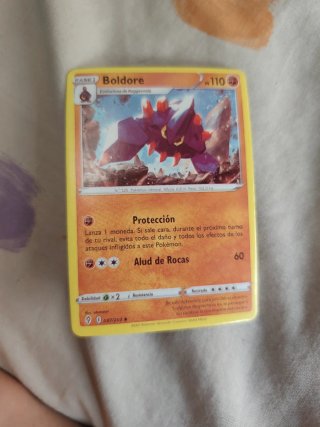 Carta Pokémon Boldore 087/203 Fase 1