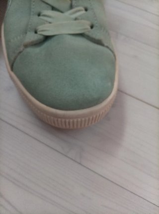 Zapatillas Puma Suede Talla 38.5 Lazo trasero.