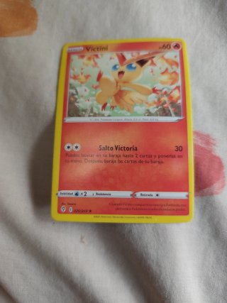 Carta Pokémon Victini 020/203