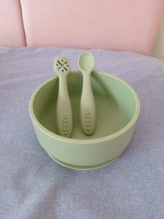 Set Vajillas Silicona Bebé Navik