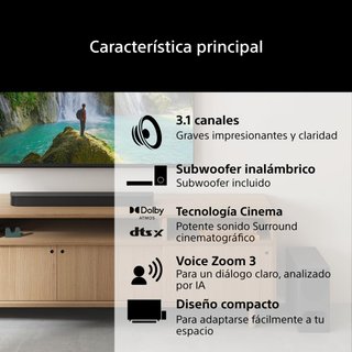 Sony BRAVIA Theatre Bar 5.1 Barra Sonido NUEVA