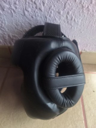 Casco Boxeo UFC Kick Boxing Negro