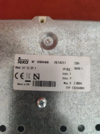 Placa vitrocerámica Teka VTTC 2P