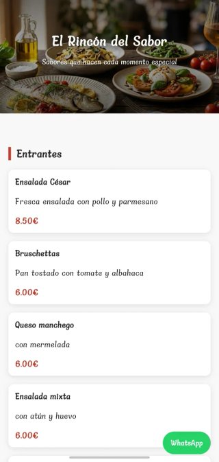 Menús QR y Páginas Web Económicas