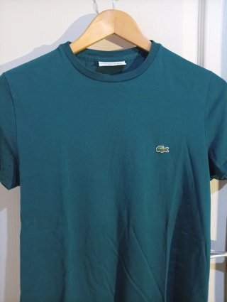 Camiseta Lacoste Verde Talla S