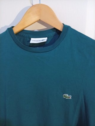 Camiseta Lacoste Verde Talla S