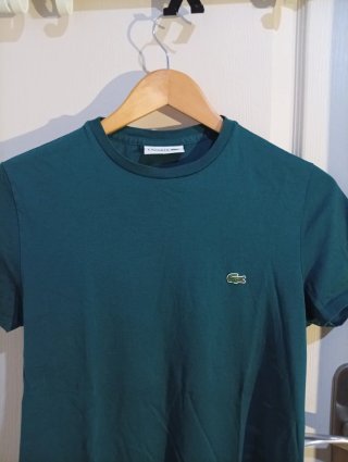 Camiseta Lacoste Verde Talla S