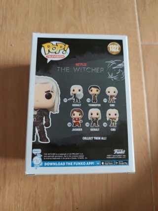 Funko Pop The Witcher Geralt 1322 Glows in Dark