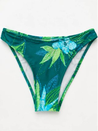 Slip bikini fantasia floreale