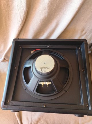 Altavoz Randall para amplificador de guitarra.