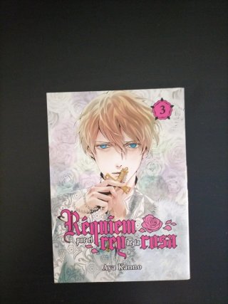 Manga: Requiem por el rey de la rosa 1,2 y 3