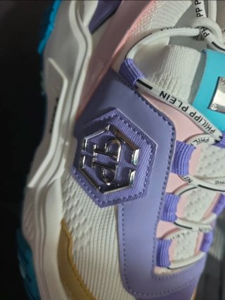 Zapatillas Philipp Plein Morado Blanco