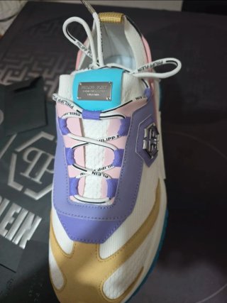 Zapatillas Philipp Plein Morado Blanco