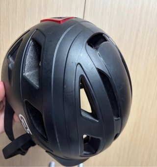 Casco Negro con Logo GS