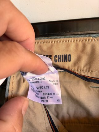 Pantalón Dockers Hombre Verde Claro Talla 32
