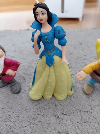 Blancanieves y 5 enanitos figuras