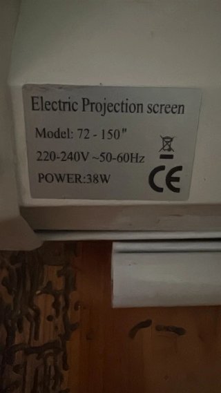 Pantalla Proyector Eléctrica 150 Motorizada
