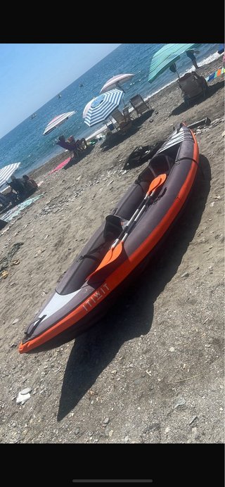 Kayak hinchable ITIWIT 3plazas +2chalecos +2 remos