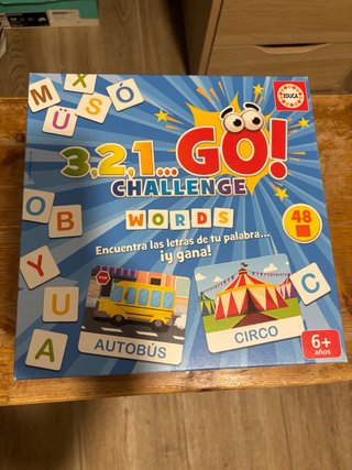 Juego de mesa 3.2.1 ¡GO! Challenge Words