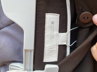 Pantalón de vestir Zara marrón