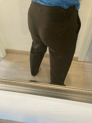 Pantalón de vestir Zara marrón
