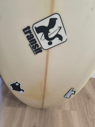 Tabla de surf Transit amarilla