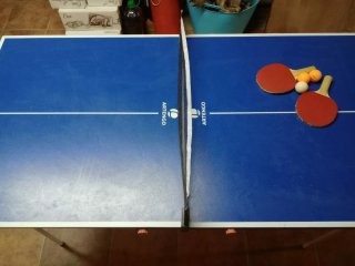 Mesa Ping Pong Infantil Azul