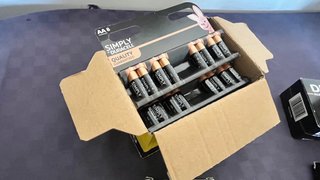 Lotto Batterie Duracell e Energizer