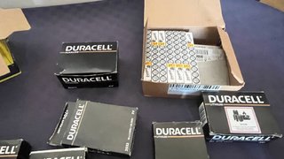 Lotto Batterie Duracell e Energizer