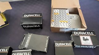 Lotto Batterie Duracell e Energizer