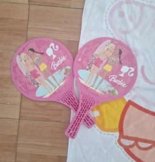 Kit de playa Peppa Pig y Barbie