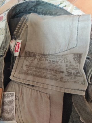 Pantalón levi's corto vaquero mujer