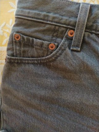 Pantalón levi's corto vaquero mujer