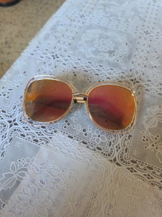 Gafas de sol mujer doradas