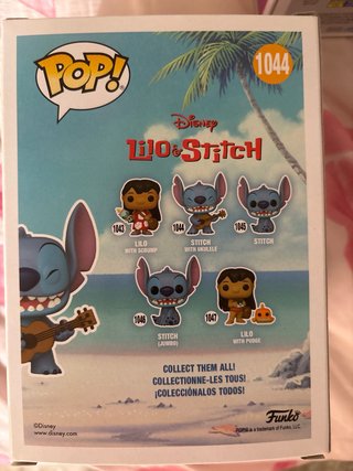 Funko Pop Stitch con Ukelele 1044 Disney