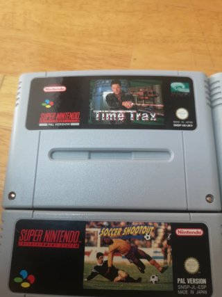 4 Cartuchos Super Nintendo PAL Esp