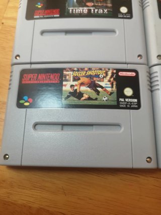 4 Cartuchos Super Nintendo PAL Esp