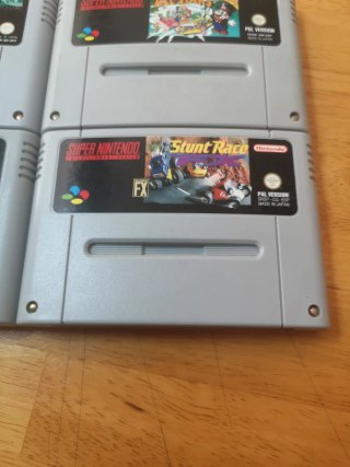 4 Cartuchos Super Nintendo PAL Esp