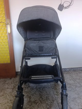 Silla de paseo gris