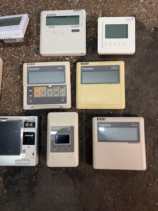 Mandos pared aire acondicionado Daikin