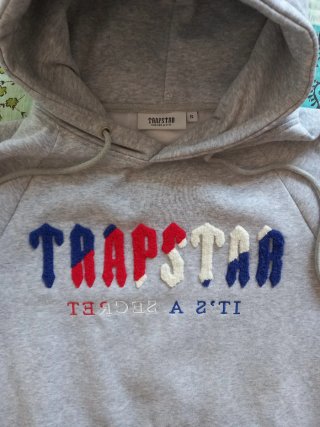 Sudadera Trapstar gris multicolor