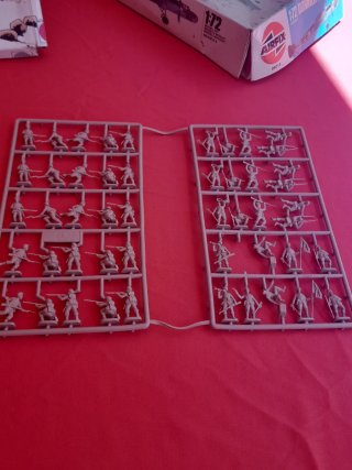 Tropas Británicas y Musulmanas. A-TOYS. Action