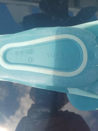 Aletas de buceo SUBEA Talla 30-31