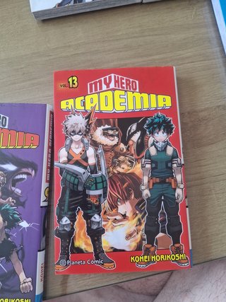 My Hero Academia tomos 9, 12, 13, 14 y 27