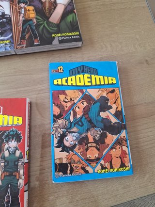 My Hero Academia tomos 9, 12, 13, 14 y 27