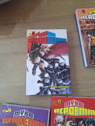 My Hero Academia tomos 9, 12, 13, 14 y 27