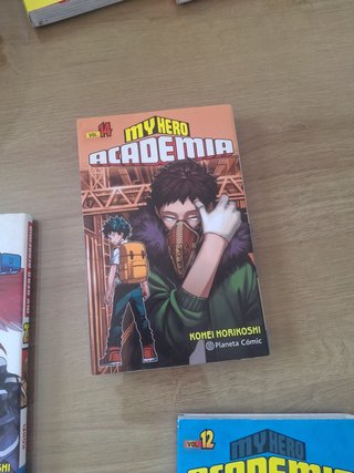 My Hero Academia tomos 9, 12, 13, 14 y 27