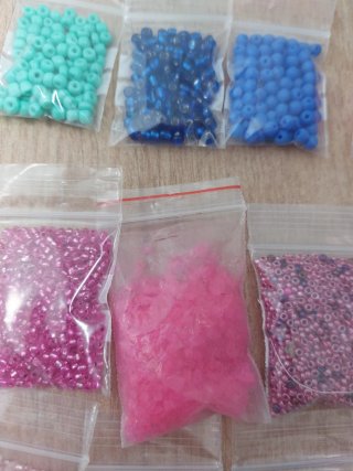 Lote de abalorios para manualidades