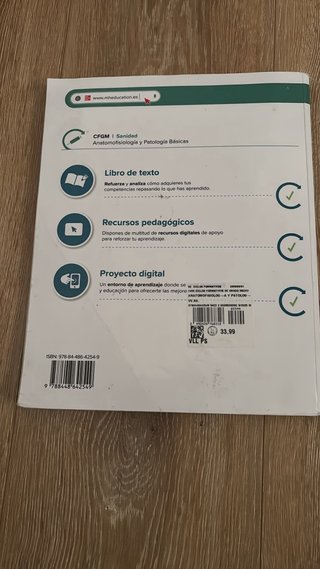 Anatomofisiología y Patología básicas